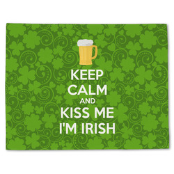Kiss Me I'm Irish Single-Sided Linen Placemat - Single