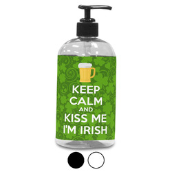 Kiss Me I'm Irish Plastic Soap / Lotion Dispenser (Personalized)