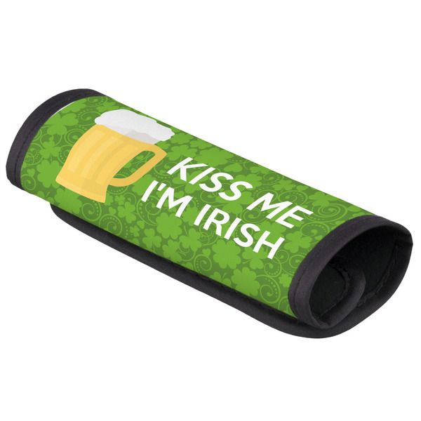Custom Kiss Me I'm Irish Luggage Handle Cover (Personalized)