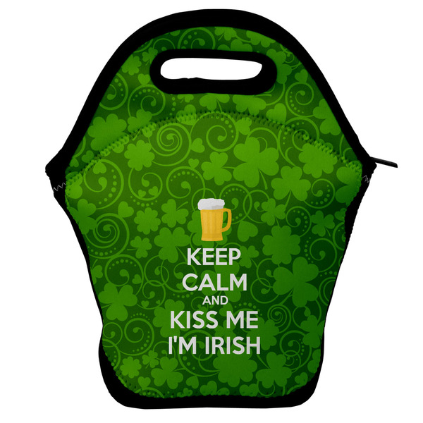 Custom Kiss Me I'm Irish Lunch Bag