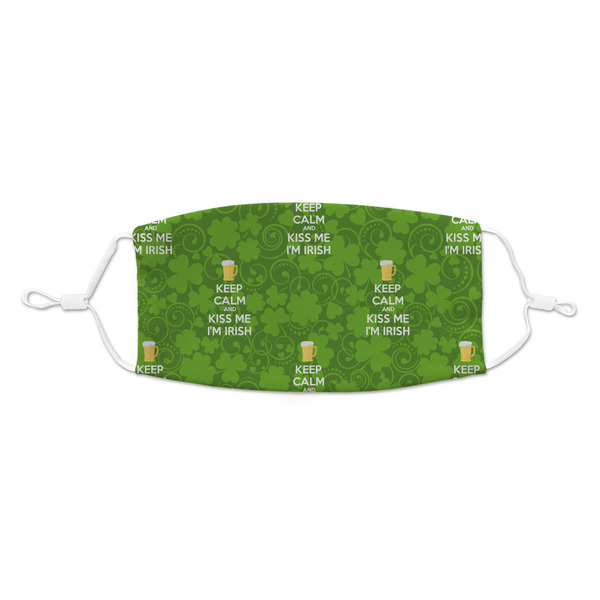 Custom Kiss Me I'm Irish Kid's Cloth Face Mask - Standard (Personalized)