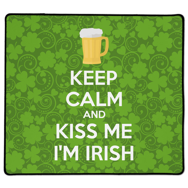 Custom Kiss Me I'm Irish XL Gaming Mouse Pad - 18" x 16"