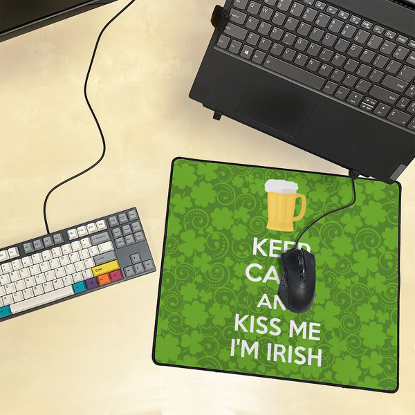 Kiss Me I'm Irish Medium Gaming Mats - LIFESTYLE