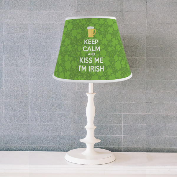Kiss Me I'm Irish Poly Film Empire Lampshade - Lifestyle