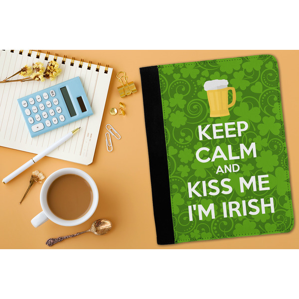Kiss Me I'm Irish Medium Padfolio - LIFESTYLE (adult)