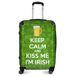 Kiss Me I'm Irish Suitcase - 24" Medium - Checked
