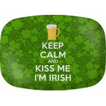 Kiss Me I'm Irish Melamine Platter (Personalized)