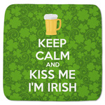 Kiss Me I'm Irish Memory Foam Bath Mat - 48"x48" (Personalized)
