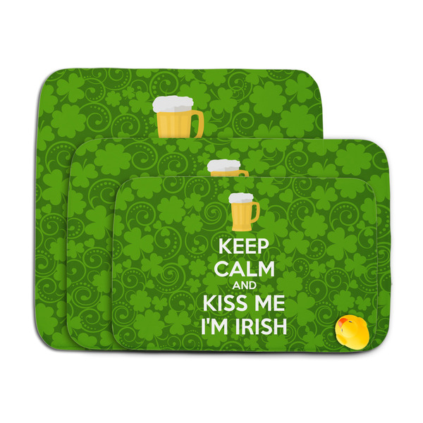 Kiss Me I'm Irish Memory Foam Bath Mat - MAIN PARENT