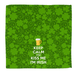 Kiss Me I'm Irish Microfiber Dish Rag