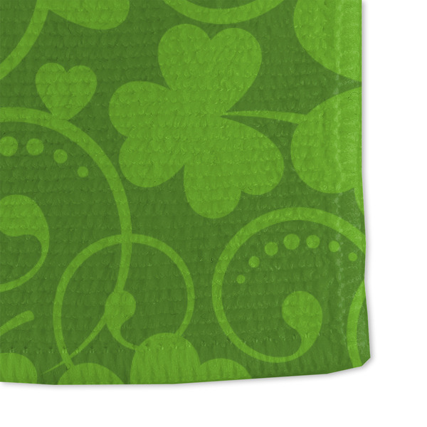 Kiss Me I'm Irish Microfiber Dish Towel - DETAIL
