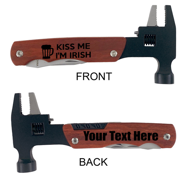 Kiss Me I'm Irish Multi-Tool Hammer - APPROVAL (double sided)