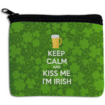 Kiss Me I'm Irish Rectangular Coin Purse (Personalized)