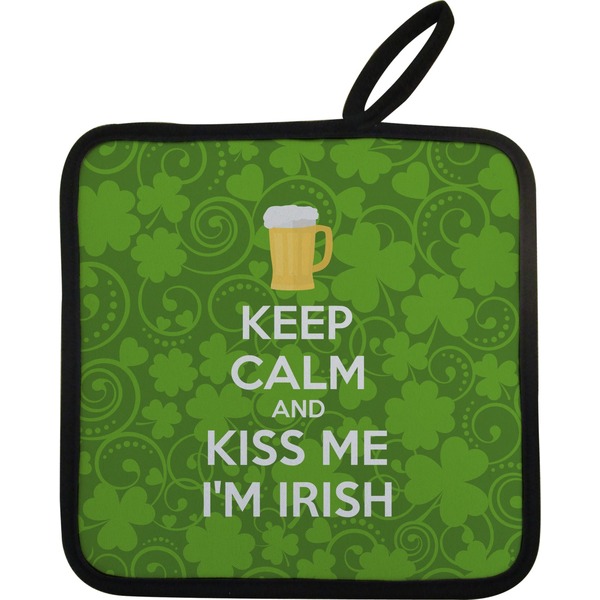 Custom Kiss Me I'm Irish Pot Holder