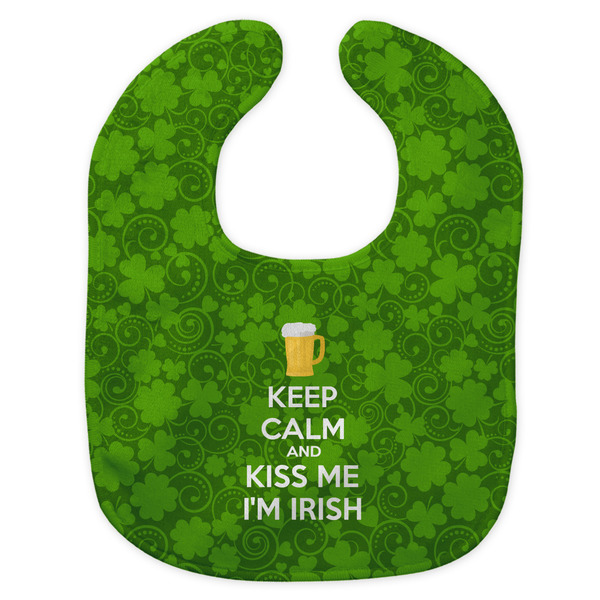 Kiss Me I'm Irish New Bib Flat Approval