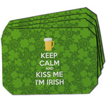 Kiss Me I'm Irish Dining Table Mat - Octagon