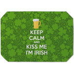 Kiss Me I'm Irish Dining Table Mat - Octagon (Single-Sided)
