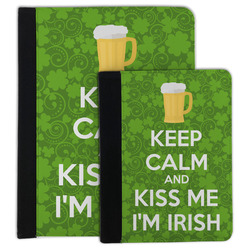 Kiss Me I'm Irish Padfolio Clipboard