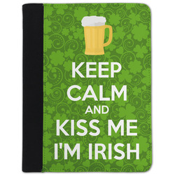 Kiss Me I'm Irish Padfolio Clipboard - Small