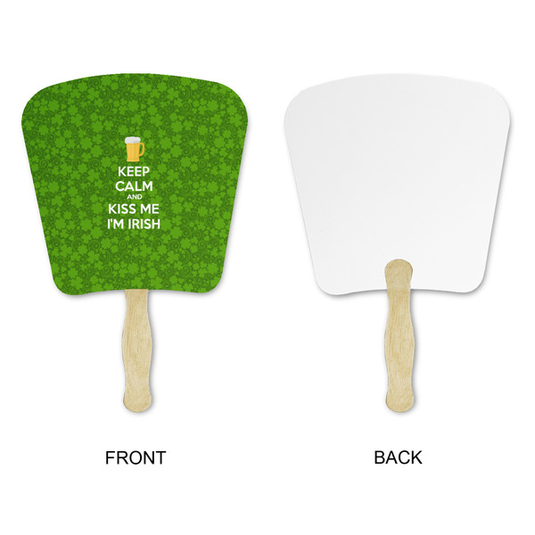 Kiss Me I'm Irish Paper Fans - Approval