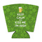 Kiss Me I'm Irish Party Cup Sleeve - with Bottom