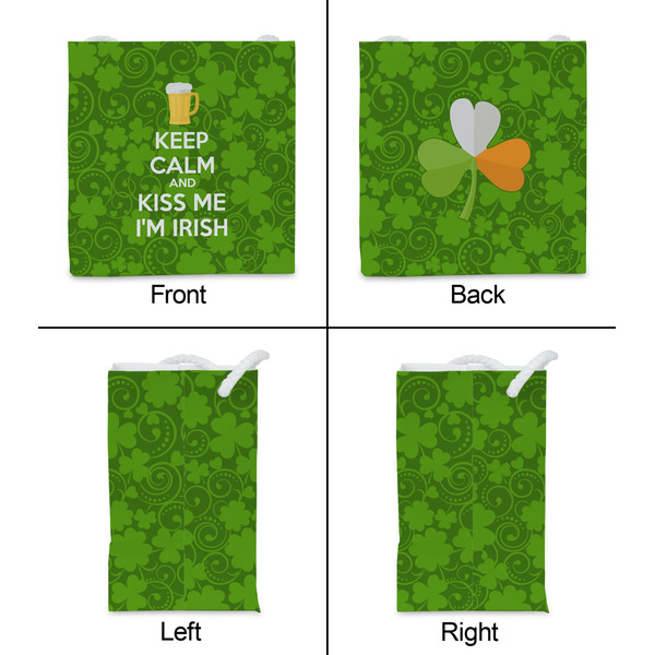 Kiss Me I'm Irish Party Favor Gift Bag - Gloss - Approval