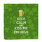 Kiss Me I'm Irish Party Favor Gift Bag - Matte - Front