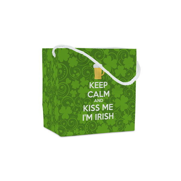 Custom Kiss Me I'm Irish Party Favor Gift Bags - Matte
