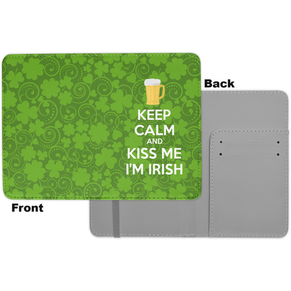 Kiss Me I'm Irish Passport Holder - Apvl