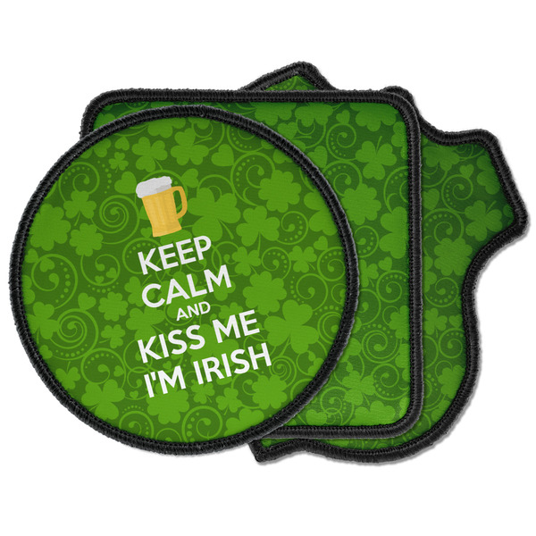 Custom Kiss Me I'm Irish Iron on Patches