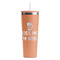 Kiss Me I'm Irish RTIC Everyday Tumbler with Straw - 28oz - Peach - Single-Sided