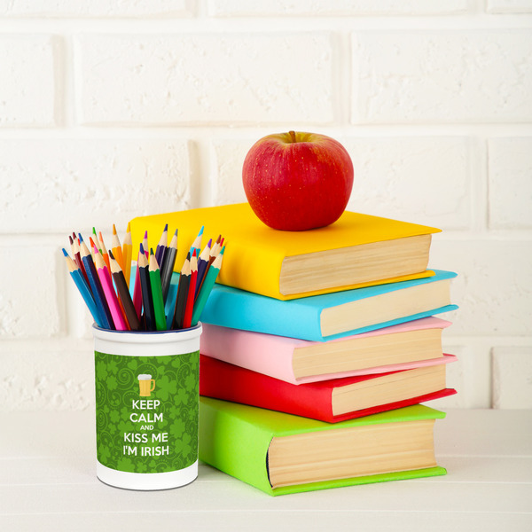 Kiss Me I'm Irish Pencil Holder - LIFESTYLE pencil