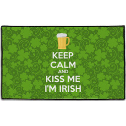 Kiss Me I'm Irish Door Mat - 60"x36" (Personalized)
