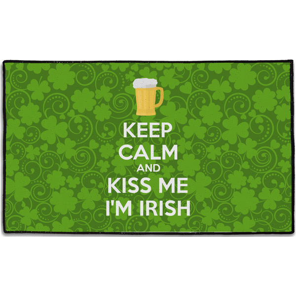 Custom Kiss Me I'm Irish Door Mat - 60"x36" (Personalized)