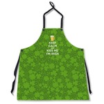 Kiss Me I'm Irish Apron Without Pockets