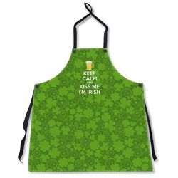 Kiss Me I'm Irish Apron Without Pockets