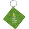 Kiss Me I'm Irish Diamond Plastic Keychain