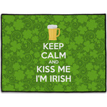 Kiss Me I'm Irish Door Mat (Personalized)
