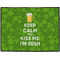 Kiss Me I'm Irish Personalized Door Mat - 24x18 (APPROVAL)