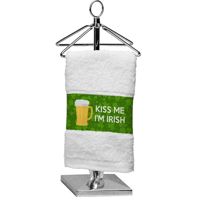YouCustomizeIt Kiss Me Im Irish Finger Tip Towel Personalized