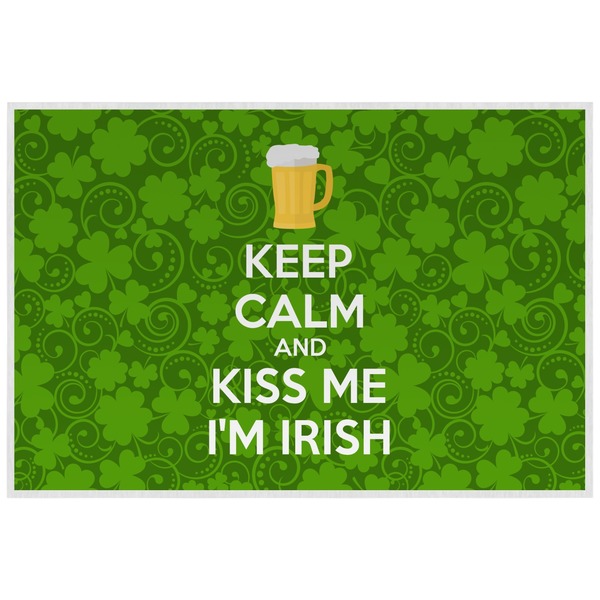 Custom Kiss Me I'm Irish Laminated Placemat