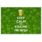 Kiss Me I'm Irish Personalized Placemat (Front)