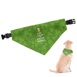 Kiss Me I'm Irish Dog Bandana (Personalized)