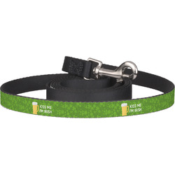 Kiss Me I'm Irish Dog Leash (Personalized)