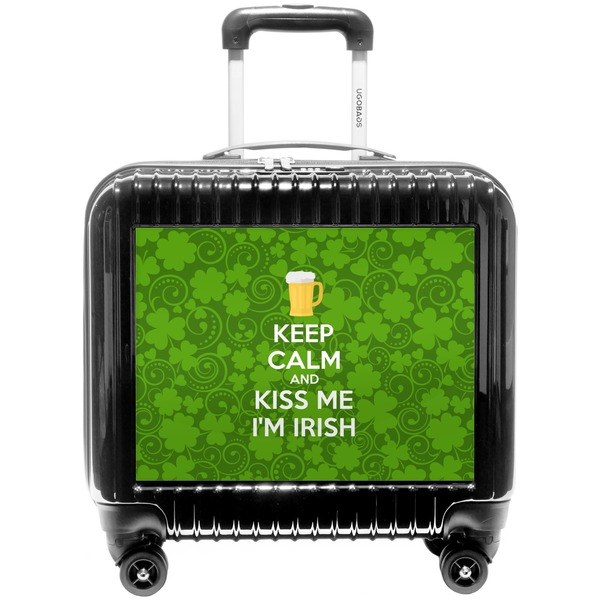 Custom Kiss Me I'm Irish Pilot / Flight Suitcase (Personalized)