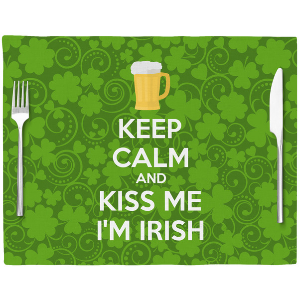 Kiss Me I'm Irish Placemat with Props