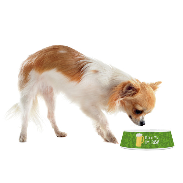 Kiss Me I'm Irish Plastic Pet Bowls - Small - LIFESTYLE