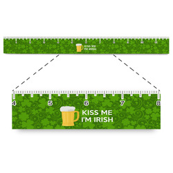 Kiss Me I'm Irish Plastic Ruler - 12"