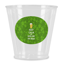 Kiss Me I'm Irish Plastic Shot Glass