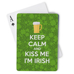 Kiss Me I'm Irish Playing Cards